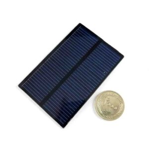 باتری / پنل خورشیدی 6 ولت 0.4 وات