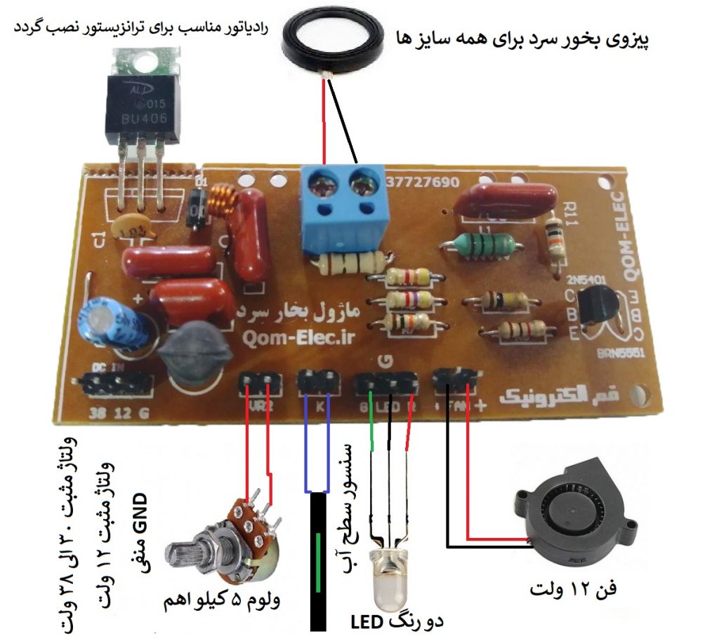 قم الکترونیک ، فروشگاه قطعات الکترونیک