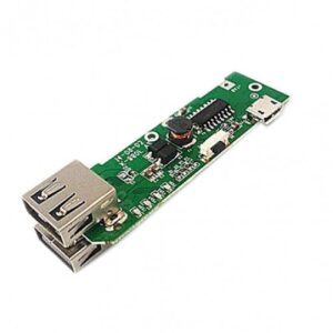 ماژول پاور بانک دارای دو خروجی 5V 1A / 2A USB مناسب برای ساخت پاور بانک