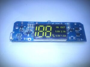 ماژول پاور بانک دو پورتUSB نمایشگر SEVEN SEGMENT