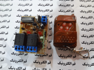 کیت ریموت کنترل دو کانال لحظه ای و یکی به جای دیگری