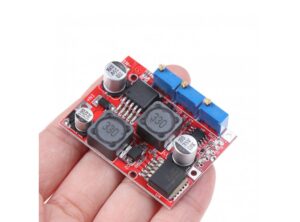 ماژول مبدل DC-DC کاهنده و افزاینده LM2596-LM2577 با امکان کنترل جریان خروجی