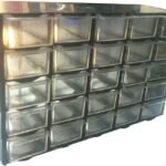 جعبه قطعات کشویی 25 خانه