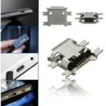 کانکتور مادگی micro USB روبردی SMD