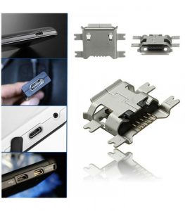 کانکتور مادگی micro USB روبردی SMD