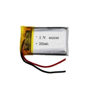 باتری لیتیوم پلیمر 3.7v ظرفیت 300mAh