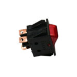 کلید راکر بزرگ چراغدار ۱۰ آمپر