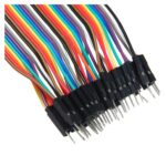 سیم جامپر نر به ماده 20cm فلت 40 رشته