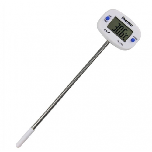ترمومتر دیجیتال TA288 دارای پراب ضد زنگ مناسب برای اندازه گیری دمای مایعات