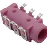 جک هدفن 3.5mm استریو صورتی مدل PJ-313D
