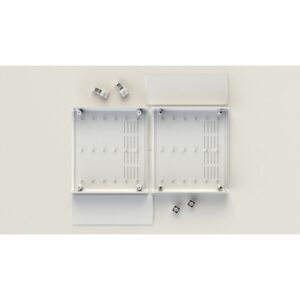 جعبه پلاستیکی مدل SB-2014 رومیزی -L210*W230*H86 mm