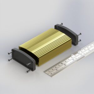 جعبه آلومینیومی مدل SB-1201 رادیاتی L100*W57*H22