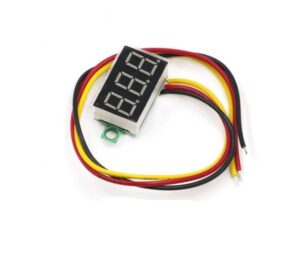 ماژول ولت مترDC قرمز 0تا100 ولت