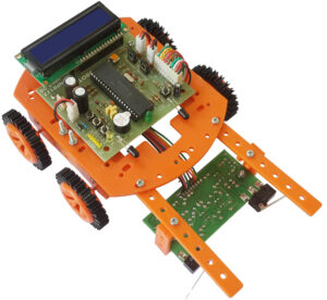 بسته آموزشی پنج ربات با میکروکنترلر PIC 16F877A (مسیریاب - آتش یاب - نوریاب - تشخیص مانع - کنترل بی سیم)