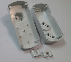 جعبه محافظ دو پریز پلاستیکی