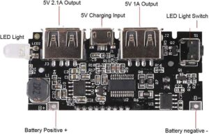 ماژول پاوربانک نمایشگر دار V1.0