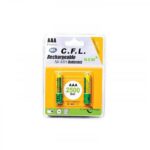 باتری نیم قلمی قابل شارژ CFL مدل 2500mah AAA
