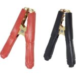 گیره سوسماری مشکی و قرمز سایز بزرگ