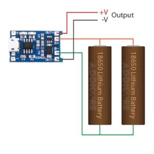 ماژول شارژر باتری سه چیپ TP4056