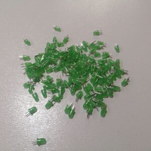 LED سبز ۳ میلی متر بسته ۱۰۰۰ عددی