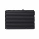 کیس (قاب) یکپارچه هیتسینک رزبری پای 4 - تمام فلزی - دارای دو فن (رنگ مشکی)