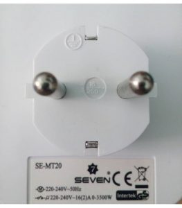 تایمر برق آنالوگ 24 ساعته پریز دار 96 برنامه سون