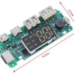 ماژول پاور بانک دو خروجی دارای نمایشگر مدل H961-U