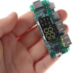 ماژول پاور بانک دو خروجی دارای نمایشگر مدل H961-U