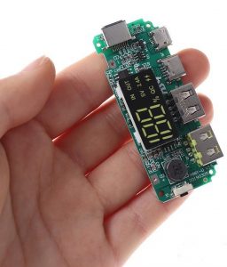 ماژول پاور بانک دو خروجی دارای نمایشگر مدل H961-U