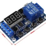 ماژول تایمر 30-6 ولت قابل تنظیم همراه با رله و نمایشگر مدل JZ-801
