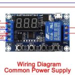 ماژول تایمر 30-6 ولت قابل تنظیم همراه با رله و نمایشگر مدل JZ-801