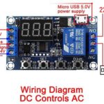 ماژول تایمر 30-6 ولت قابل تنظیم همراه با رله و نمایشگر مدل JZ-801
