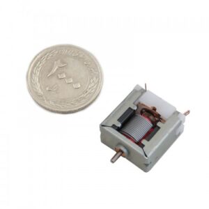 موتور DC مینیاتوری 5 ولتی دارای سرعت 8000 دور بر دقیقه