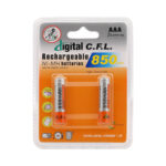 باتری نیم قلمی قابل شارژ CFL مدل 850mah AAA بسته 2 عددی