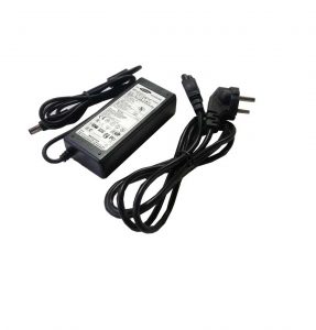 شارژر لپ تاپی 19 ولت 3.16 آمپر فیش معمولی با کابل