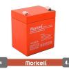 باطری سیلد اسید 12 ولت 4.5 آمپر moricell