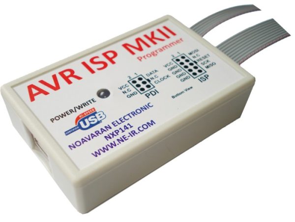 پروگرامر USB میکروکنترلرهای AVR سری XMEGA - Mega - Tiny مدل AVR ISP MKII