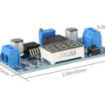 ماژول مبدل DC-DC LM2596 کاهنده خروجی به همراه نمایشگر