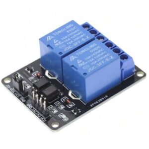 ماژول رله 5 ولت 2 کانال