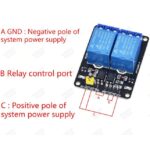 ماژول رله 5 ولت 2 کانال