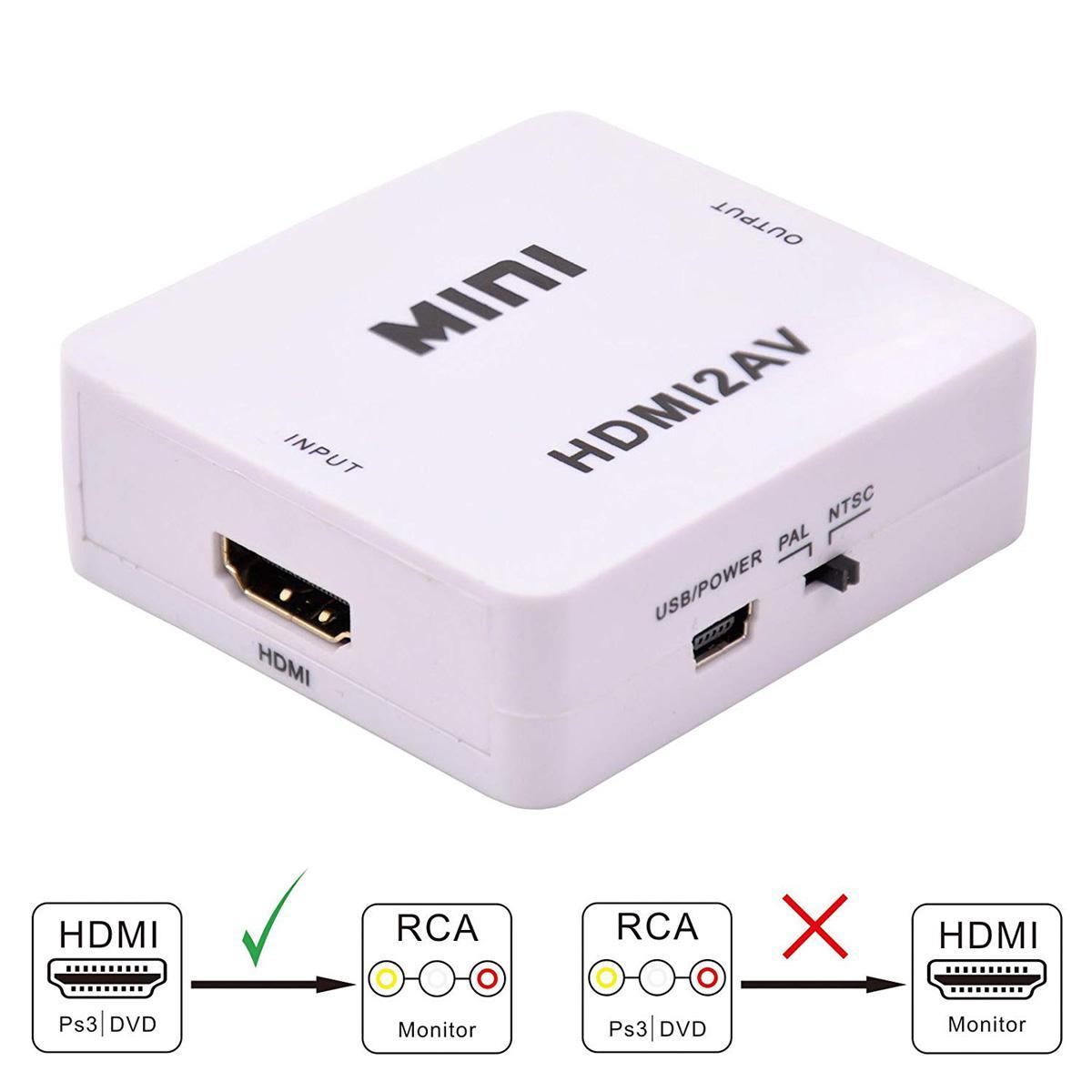 مبدل HDMI به AV مدل Mini