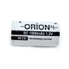 باتری شارژی اوریون (ORION) مدل SC 1500mAh 1.2V NI-CD