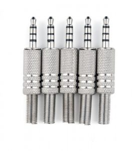 فیش نری AUX 3.5mm سه خط فلزی
