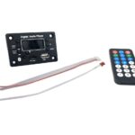 پخش کننده بلوتوثی 12V پنلی MP3 پشتیبانی از MicroSD و USB با ریموت کنترل