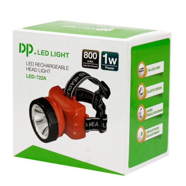 چراغ پیشانی دی پی مدل 722A ا DP 722A Headlight