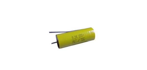 خازن اکسیال(کراس اور) 2.2uf-250v