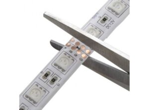LED نواری RGB درشت 5050 60Pcs ضد آب رول 5متری