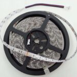 LED نواری RGB درشت 5050 60Pcs ضد آب رول 5متری