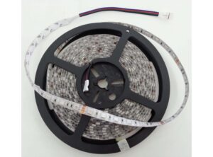 LED نواری RGB درشت 5050 60Pcs ضد آب رول 5متری