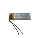 باتری لیتیومی 3.7 ولت جریان 350mA